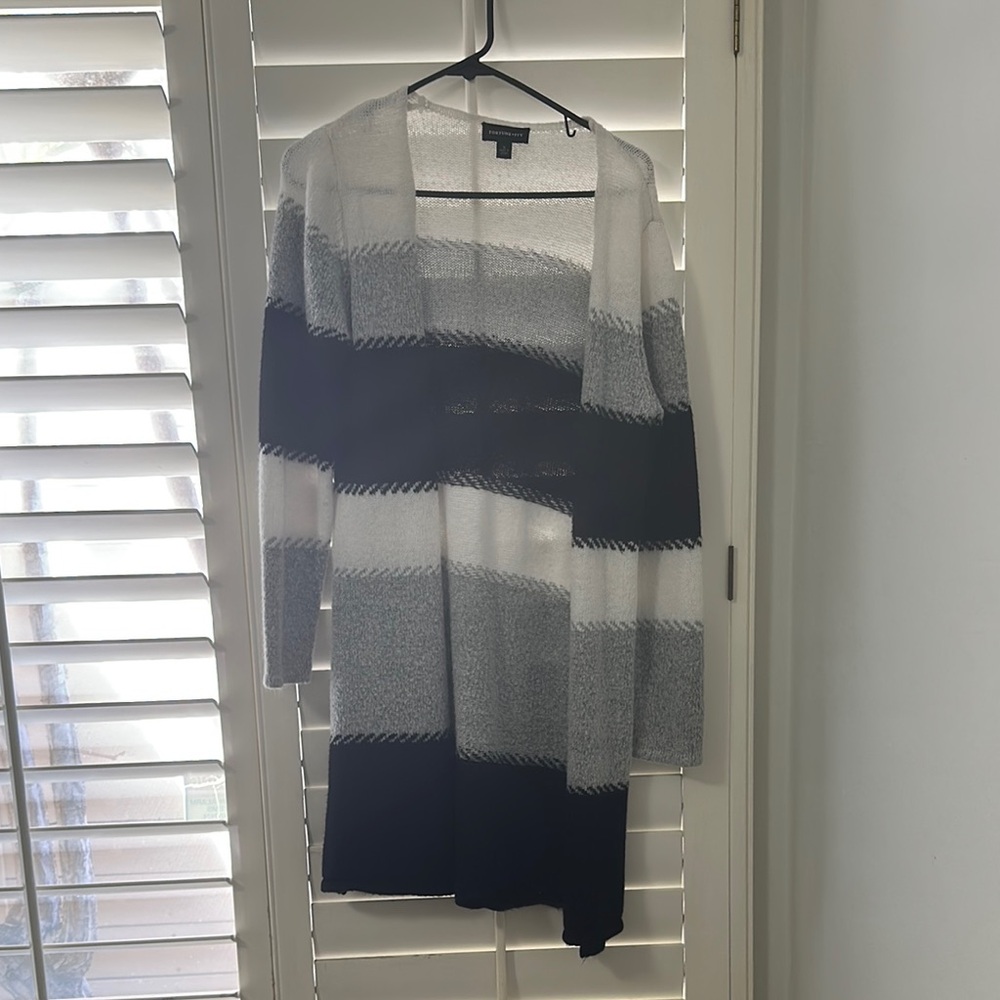 Stylish Black and White Women's Cape